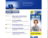 Website KKP Werbetechnik