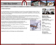 Website H & V Bau