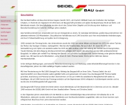 Website Seidel-Bau