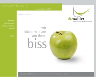 Bild Wahler Werner Dr. Zahnarzt