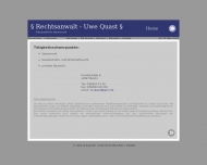 Website Quast Uwe Rechtsanwalt
