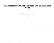 Bild Beck Christiane Zahnrztin, Uebe Reinhard Dr. Die Hauszahnrzte