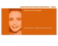 Website Praxis für Kieferorthopädie Dr. med. M. Hanicke — Köln