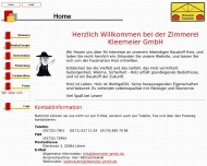 Bild Kleemeier Gnter Zimmerei