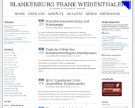 Bild Partnerschaftsgesellschaft Blankenburg Frank Weidenthaler
