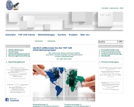 Website TOP CAD Schule