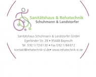 Bild Sanittshaus & Rehatechnik Schuhmann & Landstorfer GmbH