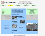 Website Schütt Willi