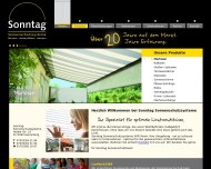 Bild Sonntag Sonnenschutzsysteme