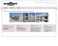 Bild Betonelemente Schmidt Gesellschaft mit beschrnkter Haftung