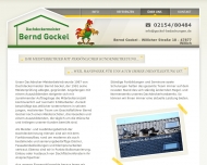 Website DACHDECKERMEISTER Gockel Bernd