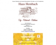 Bild Hembach Restaurant und Caf