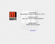 Bild Munte Bauunternehmung GmbH & Co KG, Karl