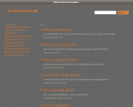 Bild El Mariachi Spanisch Mexikanisches