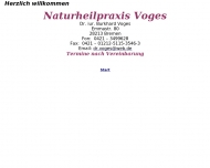Bild Voges Burkhard Dr. Heilpraktiker