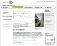 Bild Freie Universitt Berlin Zentrale Universittsverwaltung