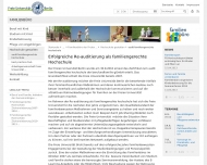 Website Freie Universit�t Berlin Zentrale Universit�tsverwaltung