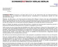 Bild Schwarzrotbuchverlag