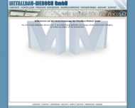 Website Metallbau Medoch