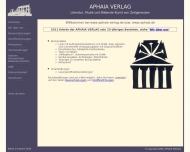 Bild Aphaia Verlag GbR Svea Haske u. Sonja Wendeler Verlag