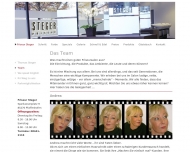 Website Steger Friseurfachgesch�ft
