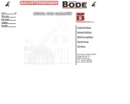 Bild Bauunternehmen Karl-Heinz Bode Gesellschaft mit beschrnkter Haftung