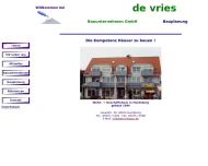 Bild de Vries Bauunternehmen GmbH