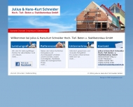 Bild Schneider Julius u. Hans-Kurt Hoch-, Tief-, Beton- u. Stahlbetonbau GmbH