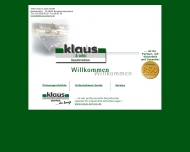 Website Klaus Peter u. Sohn