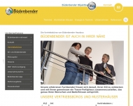 Website Büdenbender Hausbau