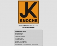 Bild Knoche GmbH, Josef Bauunternehmen
