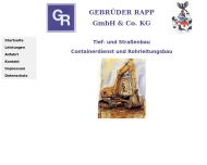 Bild Rapp Gebr. GmbH & Co. KG Tief- u. Straenbau Containerdienst