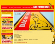 Website DAS FUTTERHAUS Franchise