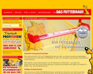 Website DAS FUTTERHAUS Franchise