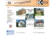 Website Keller Baugesellschaft