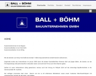 Website Ball & Böhm