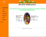 G?rtnerei Klinger Winkler Gbr, Blumen, Floristik, Grabpflege