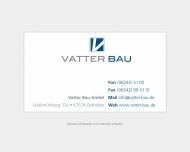 Bild Vatter Bau GmbH