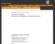 Website Pension & Fewo Adam