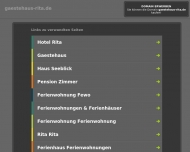 Bild Webseite G�stehaus Rita Obermaiselstein
