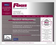 Bild Faas Bauunternehmen e.K. Inhaber Alexander Faas