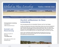 Website Ferienapartments Lotsenberg