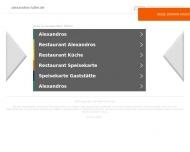 Bild Alexandros griechische Spezialitten, Restaurant u. Kegelbahn