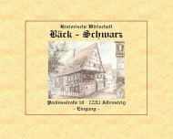 Bild Bäck-Schwarz Gastwirtschaft