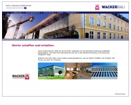 Bild Wackerbau GmbH & Co. KG Bauunternehmen
