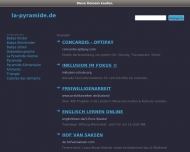 Website Bistro La Pyramide