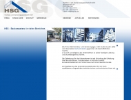 Website HSG - Hochbau- und Sanierungs