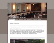 Willkommen - Die alte Brauerei
