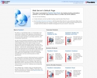 Default Parallels Plesk Panel Page