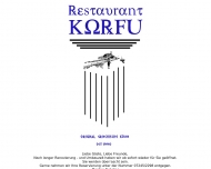 Website Korfu Griechisches Restaurant